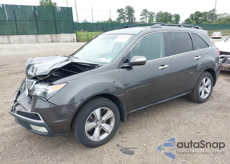 2012 Acura Mdx из США, поврежденный, VIN 2HNYD2H29CH533953
